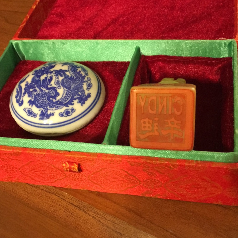 Old Chinese real jade seal